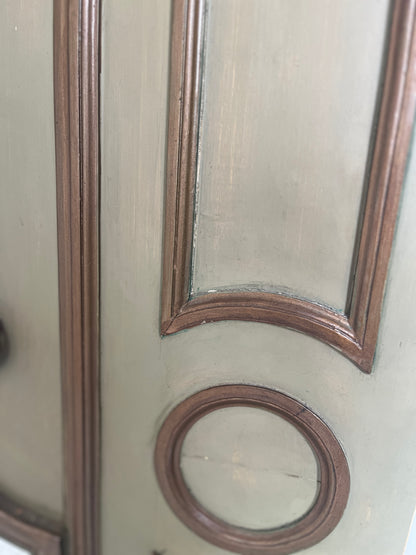 Large Antique French Trumeau Mirror