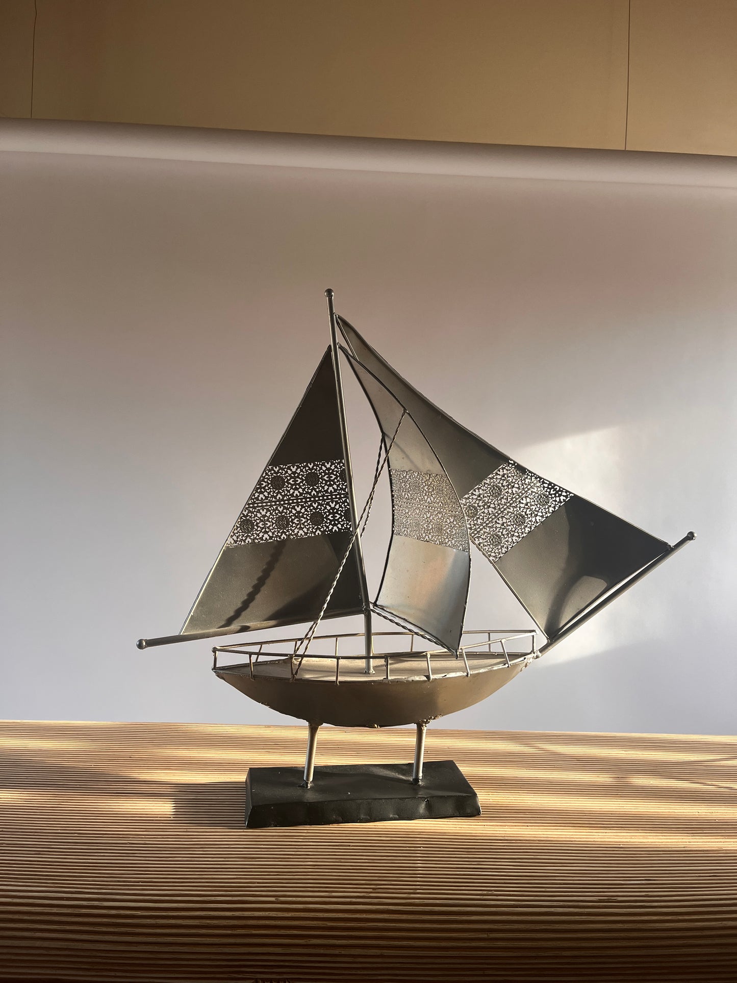 Handmade Aluminium Ship