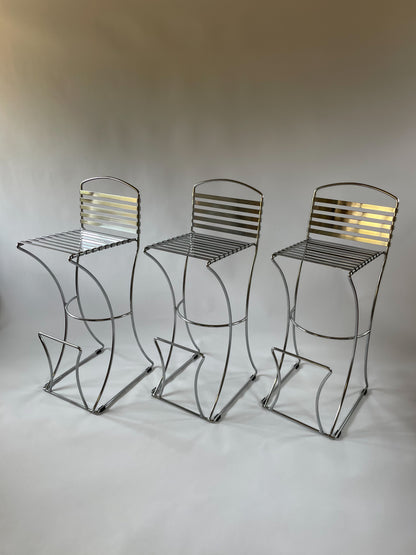Set of 3 Stools By Till Behrens for Schlubach