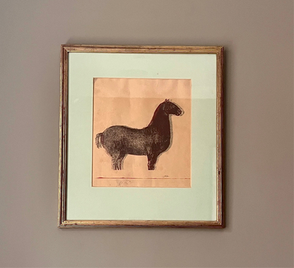 Midcentury Equine Study by Lorenz