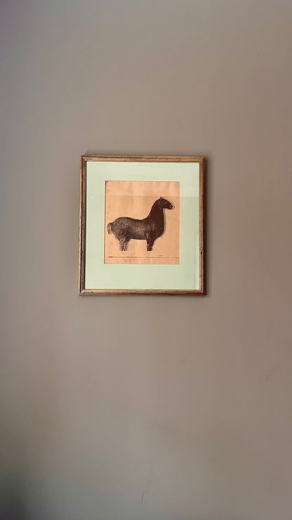 Midcentury Equine Study by Lorenz