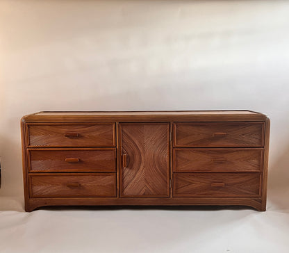 Vintage American Pencil Reed Sideboard.