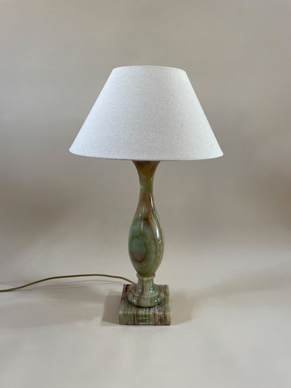 Green Onyx Lamp C.1970