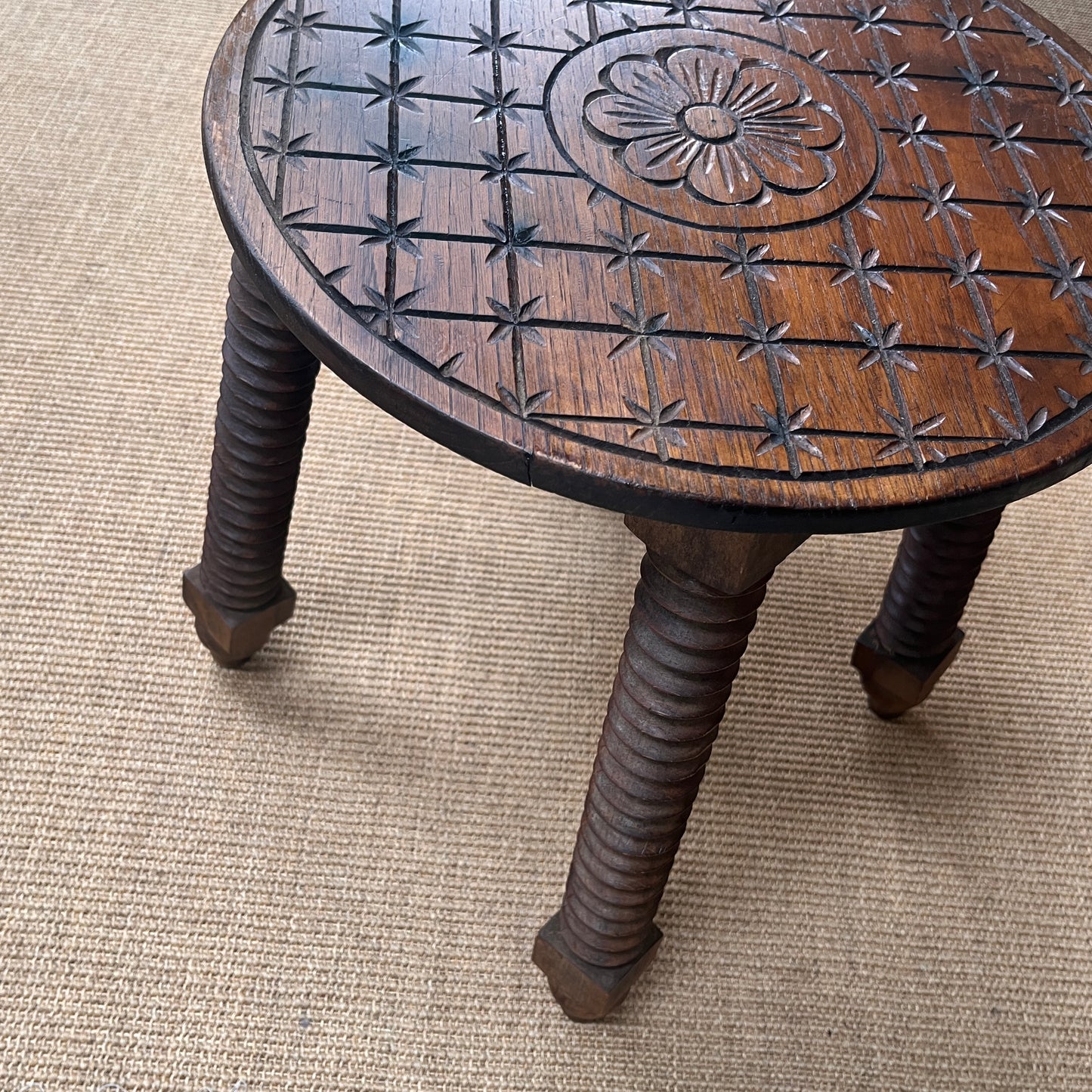 Antique Basque Stool