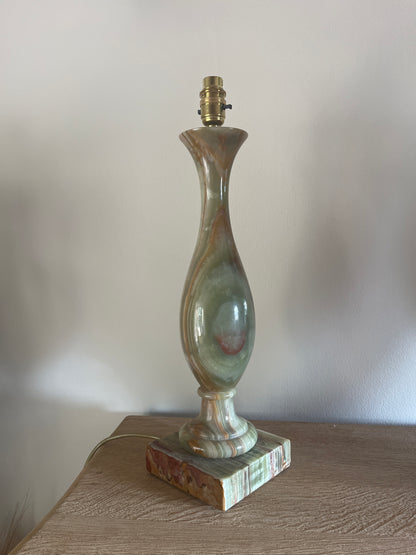 Green Onyx Lamp C.1970