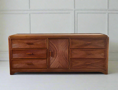 Vintage American Pencil Reed Sideboard.