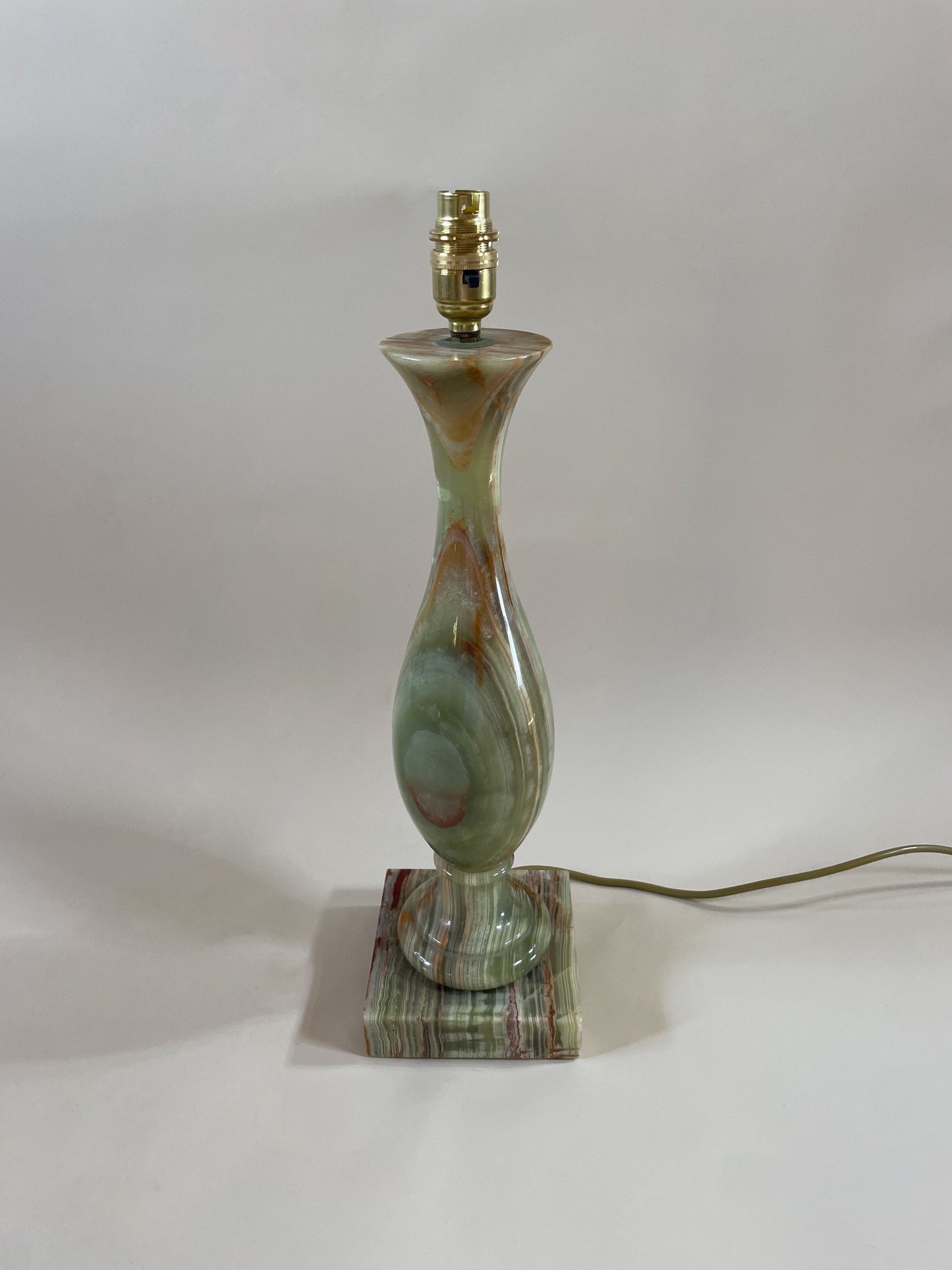 Green Onyx Lamp C.1970