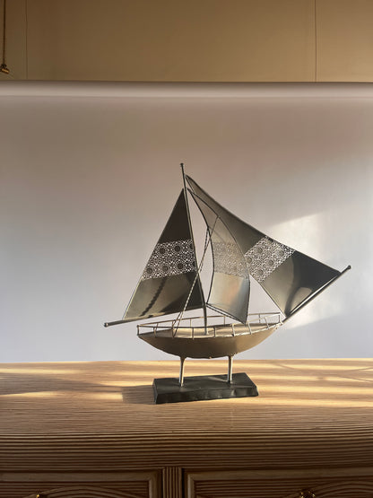 Handmade Aluminium Ship