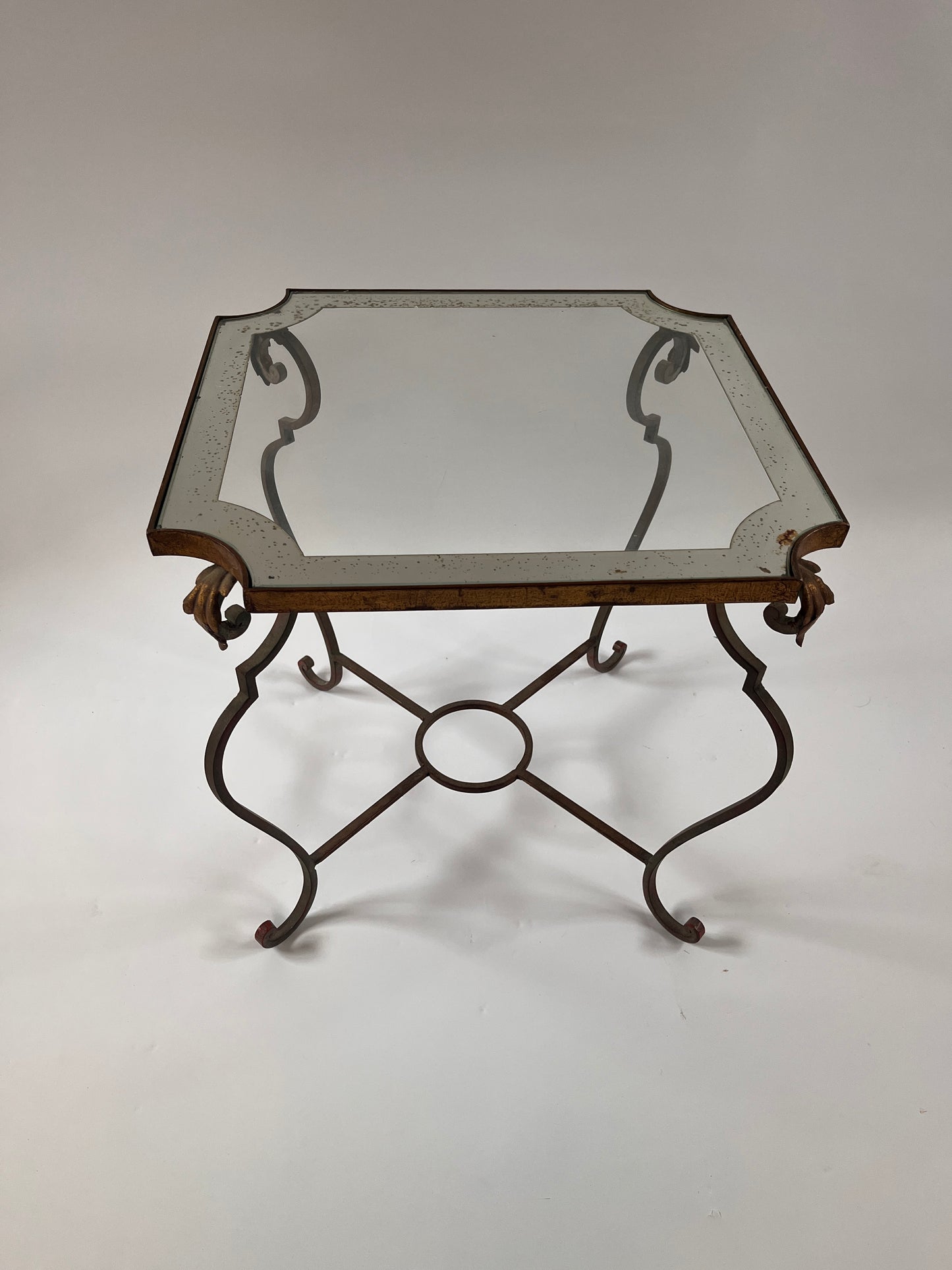 Decorative French Brass Side Table