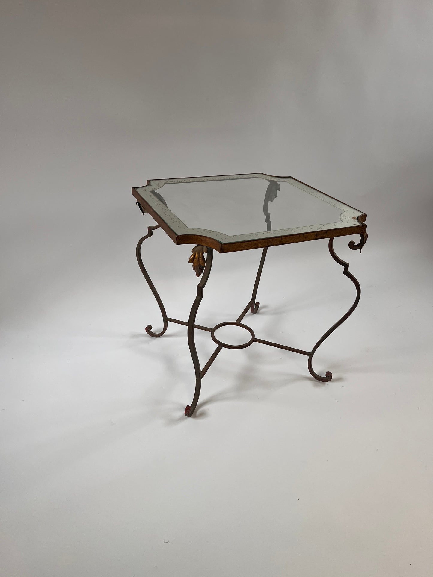 Decorative French Brass Side Table