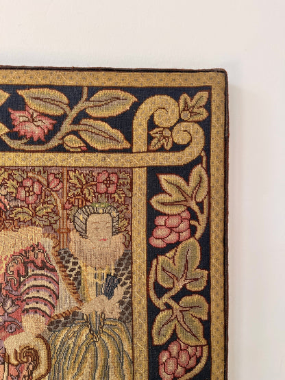 Antique French Tapestry Panel