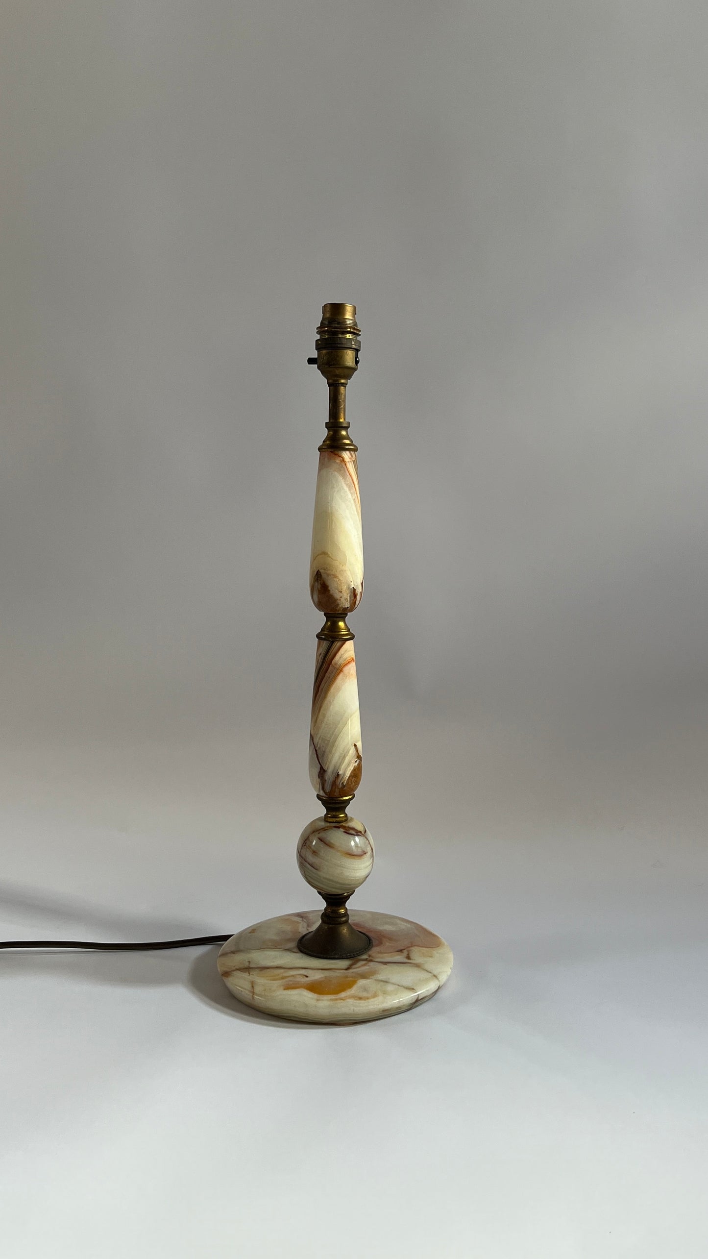 Vintage Onyx Table Lamp