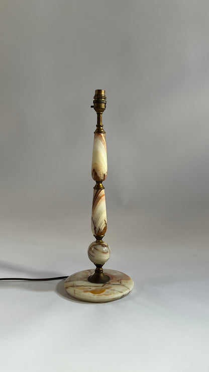 Vintage Onyx Table Lamp