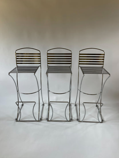Set of 3 Stools By Till Behrens for Schlubach