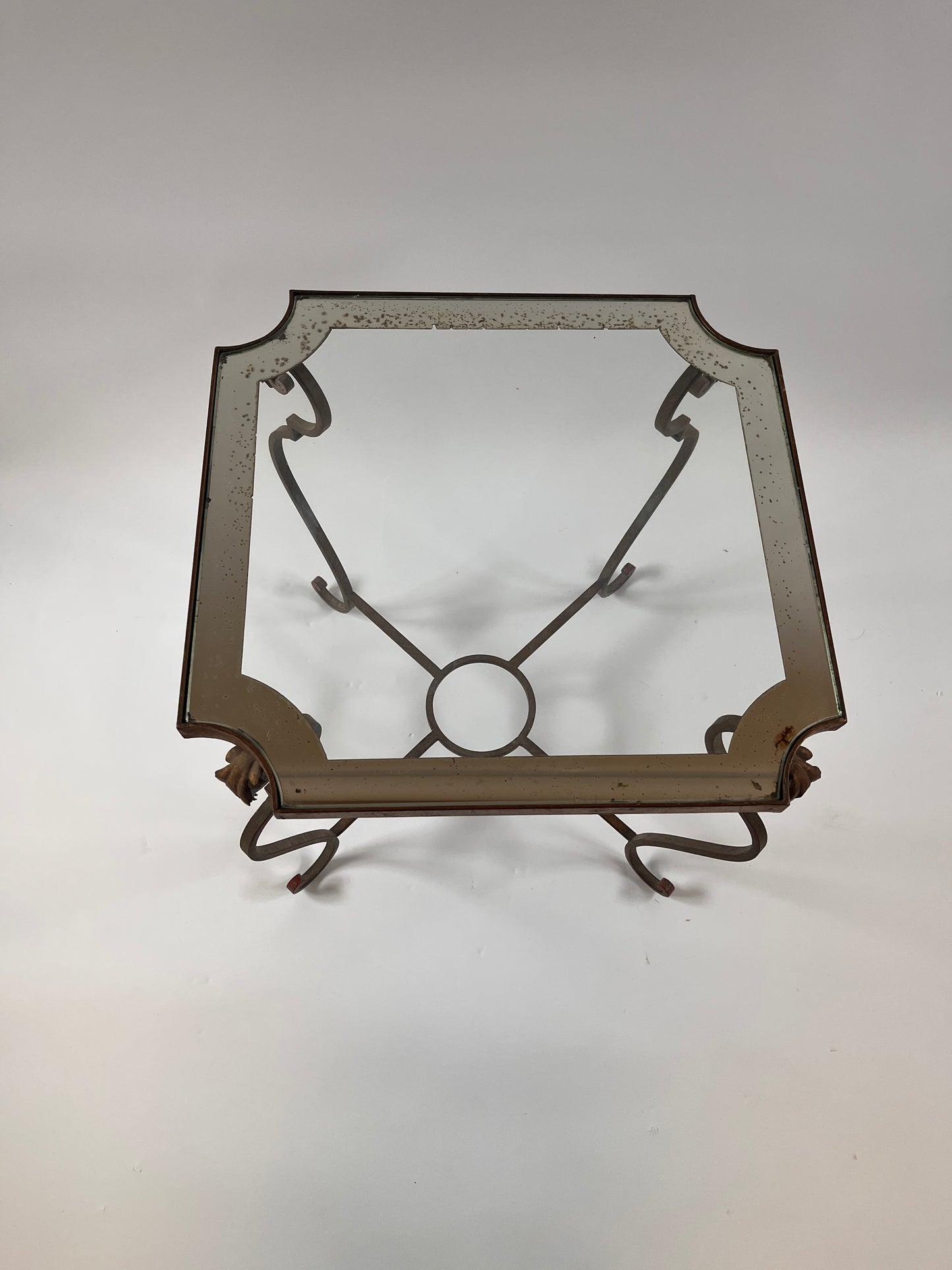 Decorative French Brass Side Table