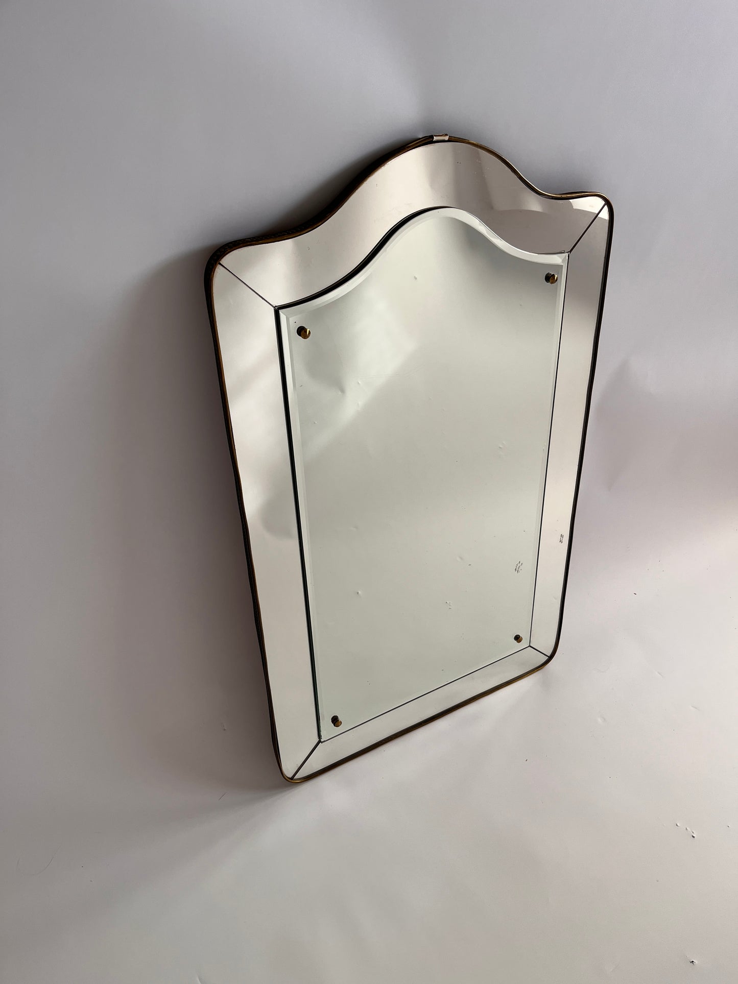 Large Mid-Century Italian Mirror