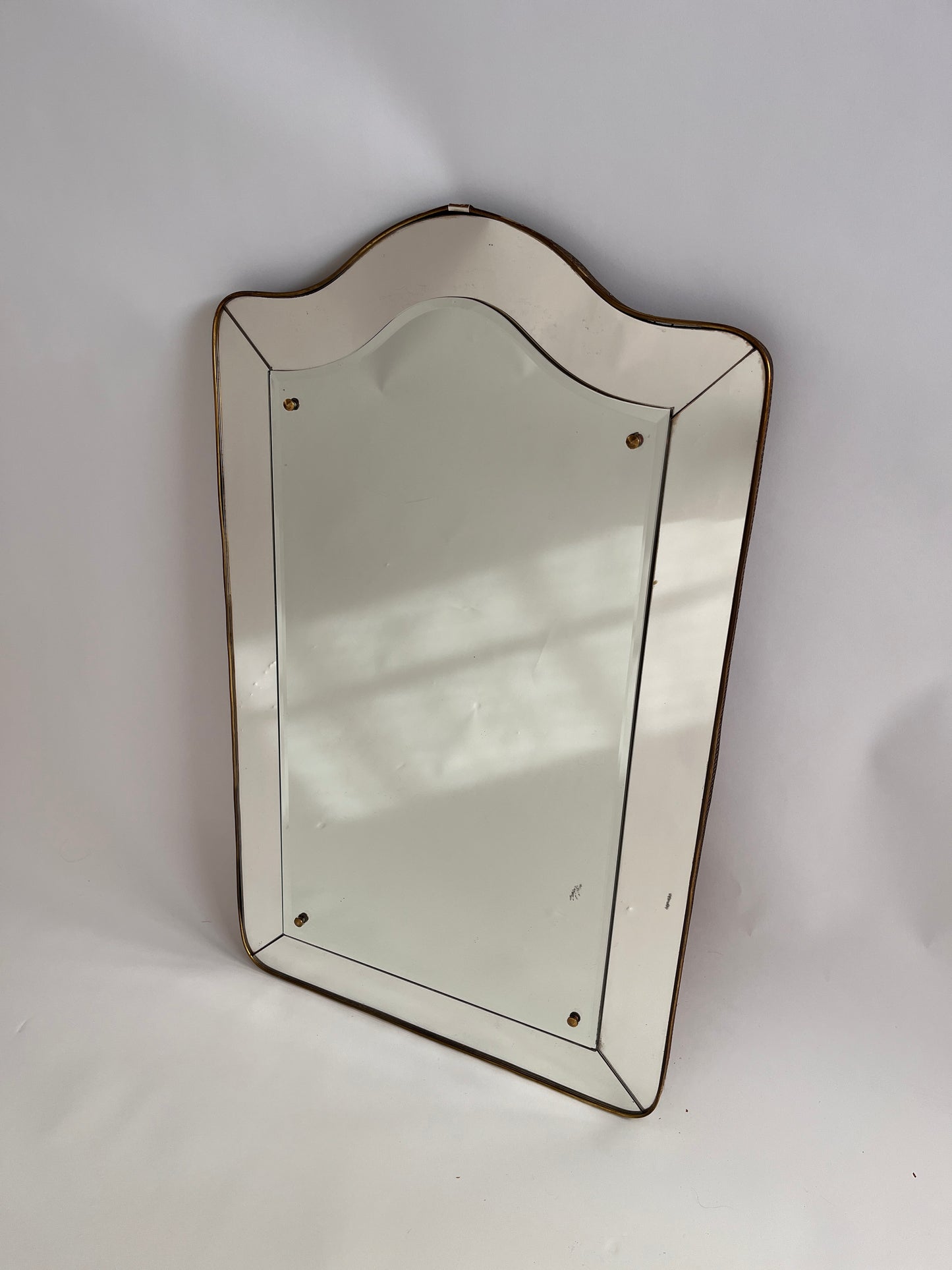 Large Mid-Century Italian Mirror