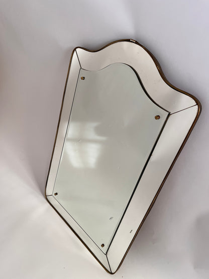 Large Mid-Century Italian Mirror