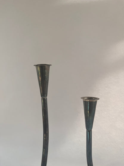 Pair Mid-century German Candleholders (BBI)