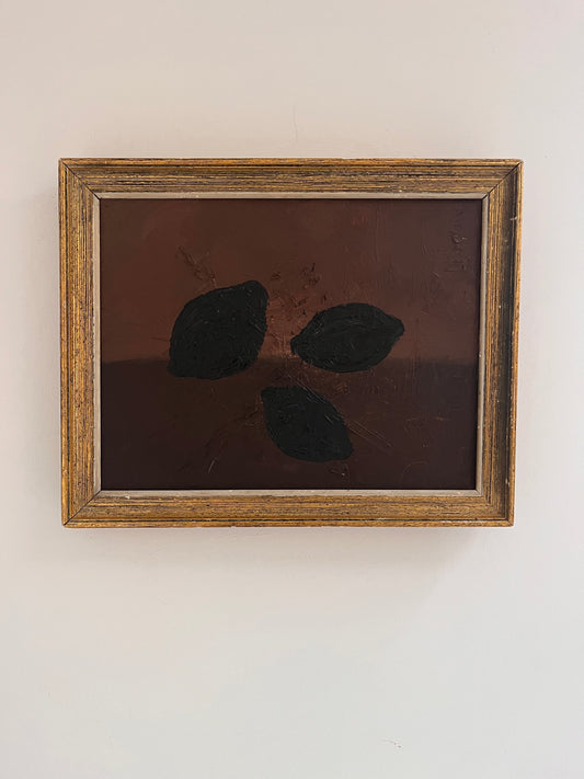 Mid-century Oil On Canvas.