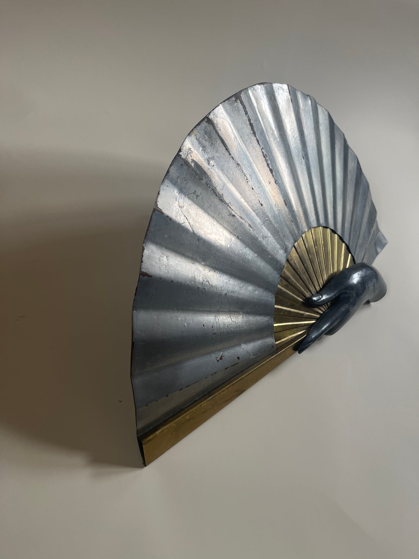 Art Deco Fan Shaped Wall Light