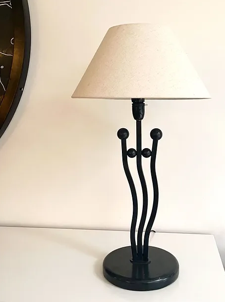 1980s Postmodern Memphis Style Table Lamp
